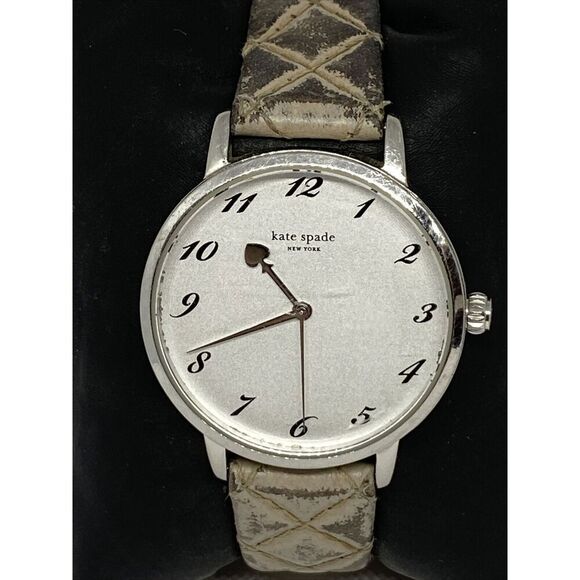 Kate Spade Metro 0784 Women Leather Analog White Dial Quartz Genuine Watch JK781 main image 6